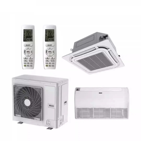 Aparat Dual Zone KANION, Inverter 42kBTU exterior, 18kBTU perete, 24kBTU caseta pod